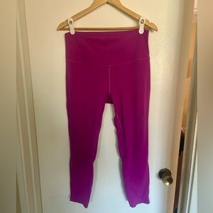 Lululemon Align High Rise 25” Leggings in Plum Size 12 Like New